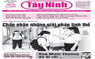 Điểm báo in Tây Ninh ngày 06.5.2020