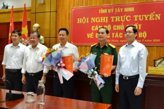 Ông Nguyễn Thanh Ngọc giữ chức vụ Phó Bí thư Tỉnh uỷ Tây Ninh