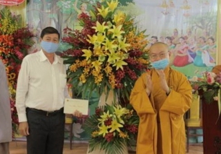 Ban Trị sự GHPGVN tỉnh Tây Ninh tổ chức Đại lễ Phật Đản năm 2020 - Phật lịch 2564