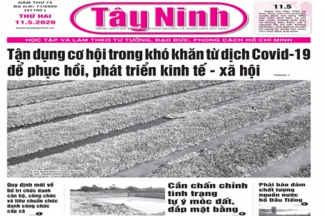 Điểm báo in Tây Ninh ngày 11.5.2020