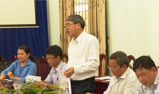 Ban Kinh tế ngân sách HĐND tỉnh khảo sát chuyên đề tại Gò Dầu