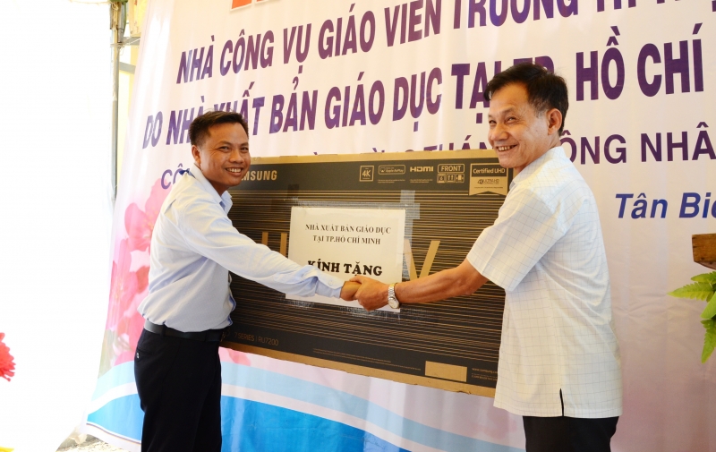 Khánh thành nhà công vụ giáo viên Trường tiểu học Thạnh Bắc A