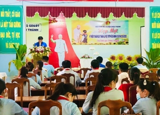 Châu Thành: Họp mặt kỷ niệm ngày thành lập Đội TNTP Hồ Chí Minh