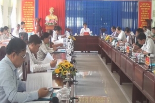 Tân Biên: Hội nghị đột xuất chuẩn bị cho Đại hội đại biểu Đảng bộ huyện lần thứ XII (nhiệm kỳ 2020-2025)