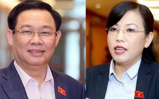 Tổng thư ký Quốc hội nói về việc miễn nhiệm ông Vương Đình Huệ, bà Nguyễn Thanh Hải