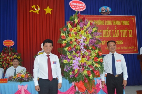 Đại hội Đảng bộ phường Long Thành Trung – Thị xã Hòa Thành