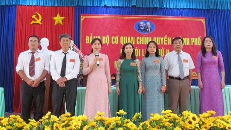 Đảng bộ cơ quan chính quyền Thành phố Tây Ninh Đại hội lần thứ II nhiệm kỳ 2020-2025