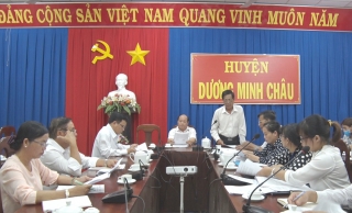 HĐND huyện Dương Minh Châu giám sát tình hình thực hiện CCHC giai đoạn 2018-2019