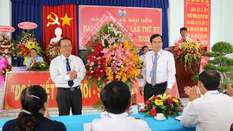 Đảng bộ xã Bàu Đồn tổ chức Đại hội lần thứ XV, nhiệm kỳ 2020- 2025