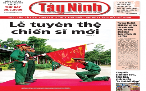 Điểm báo in Tây Ninh ngày 30.5.2020