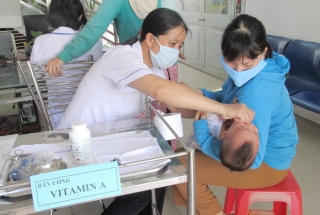 TP.Tây Ninh: Triển khai chiến dịch bổ sung vitamin A liều cao
