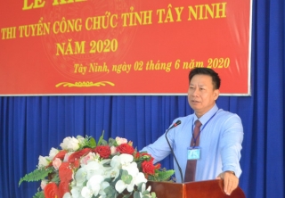 Tây Ninh: 324 thí sinh thi tuyển công chức năm 2020