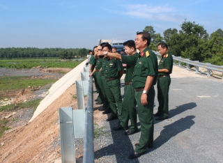 Quân khu 7: Khảo sát xây dựng Điểm dân cư liền kề đồn, trạm biên phòng ở Tây Ninh