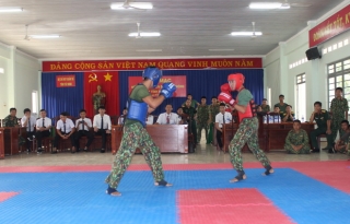 Hội thao võ chiến đấu tay không trong LLVT Tây Ninh