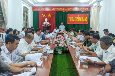 Trảng Bàng: Đánh giá tình hình phát triển kinh tế-xã hội, quốc phòng-an ninh 6 tháng đầu năm 2020