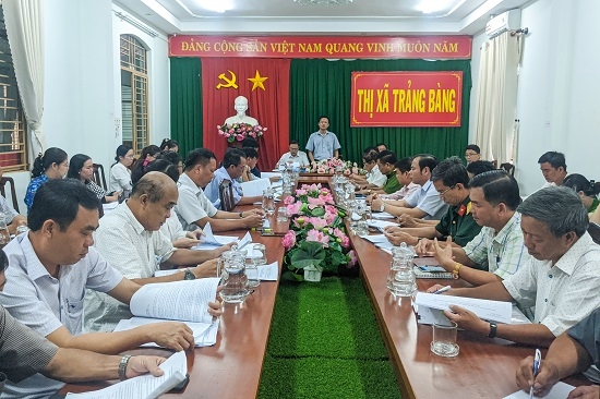 Trảng Bàng: Đánh giá tình hình phát triển kinh tế-xã hội, quốc phòng-an ninh 6 tháng đầu năm 2020