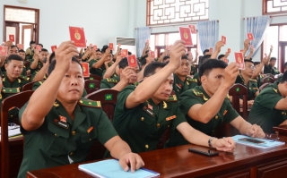 Bế mạc Đại hội đại biểu Đảng bộ Bộ đội Biên phòng tỉnh Tây Ninh lần thứ XIII, nhiệm kỳ 2020-2025