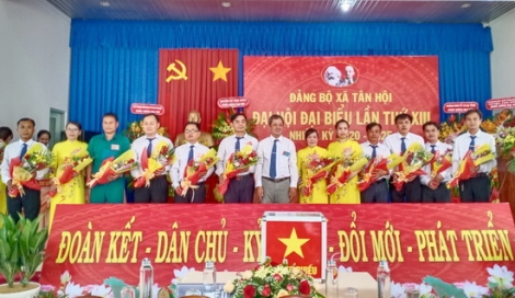 Đảng bộ xã Tân Hội tổ chức Đại hội đại biểu nhiệm kỳ 2020-2025
