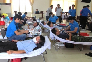 TP. Tây Ninh: Tiếp nhận 254 đơn vị máu hiến