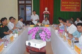 Thẩm tra, đề nghị công nhận thị xã Hòa Thành đạt chuẩn nông thôn mới