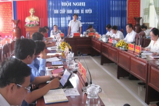Ban chấp hành Đảng bộ huyện Tân Biên Hội nghị lần thứ 20, khóa XI