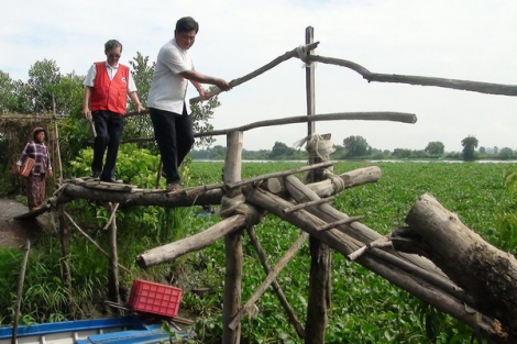 Xã Phước Bình: Khởi công xây dựng cầu nông thôn