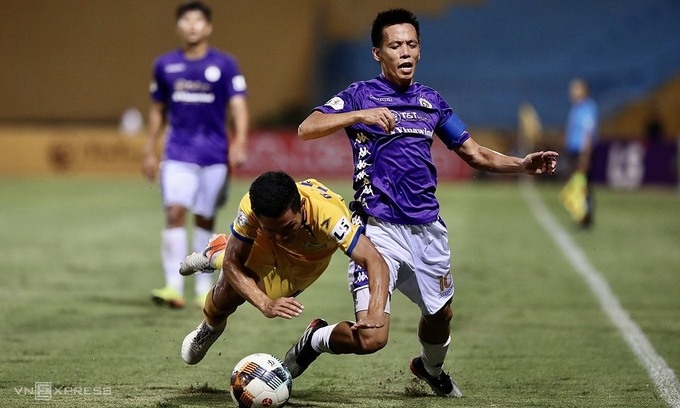 Hà Nội lần đầu thất thủ ở V-League sau ba năm