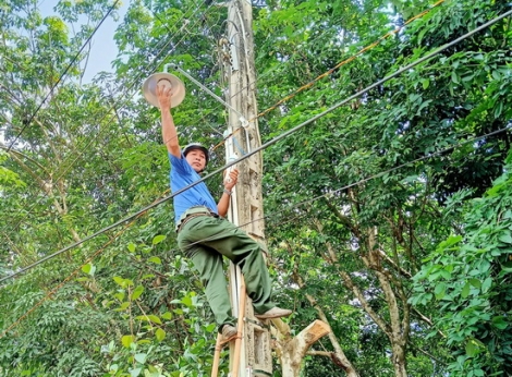 Bến Củi: Thực hiện công trình Ánh sáng an ninh