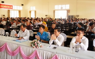 Tiếp xúc cử tri tại TP Tây Ninh