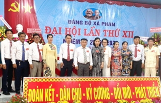 Xã Phan tổ chức Đại hội Đảng bộ lần thứ XII, nhiệm kỳ 2020 - 2025