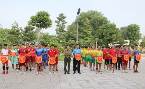 Công an Tây Ninh: Khai mạc giải bóng chuyền chào mừng Đại hội đảng bộ các cấp