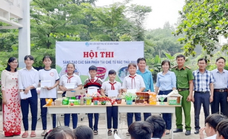 Xã Đôn Thuận: Tổ chức hoạt động tuyên truyền cho học sinh