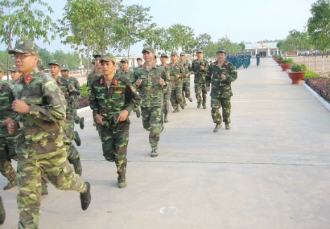 Tân Biên: Tổng kết 10 năm thực hiện chiến lược phát triển thể dục, thể thao đến năm 2020 trong LLVT