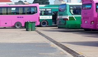 Bến xe khách Tây Ninh đã khắc phục tình trạng rác bừa bãi gây ô nhiễm môi trường