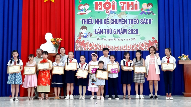 Bến Cầu: Tổ chức Hội thi “Thiếu nhi kể chuyện theo sách”