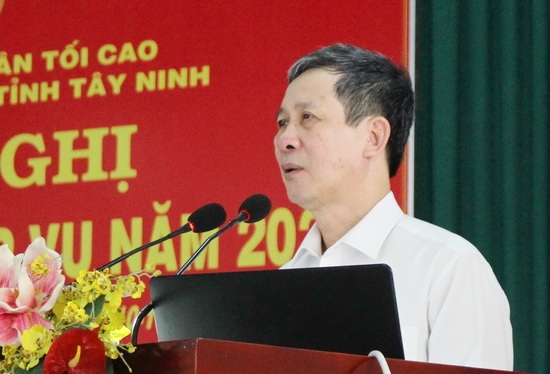 TAND tỉnh: Tổ chức Hội nghị tập huấn nghiệp vụ năm 2020