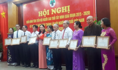 Hội Người cao tuổi tỉnh hội nghị điển hình tiên tiến giai đoạn 2015-2020