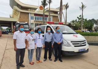 Tây Ninh: Đón gần 500 du học sinh Campuchia sang Việt Nam nhập học