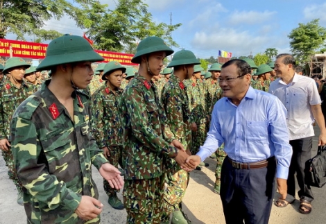 Tây Ninh ra quân làm công tác dân vận.