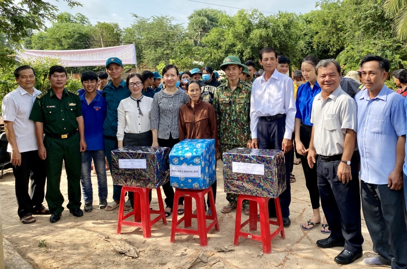 BCĐ công tác vận động quần chúng tỉnh, các địa phương thăm các đơn vị làm công tác dân vận