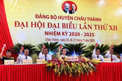 Khai mạc phiên trù bị Đại hội Đảng bộ huyện Châu Thành lần thứ XII, nhiệm kỳ 2020 - 2025