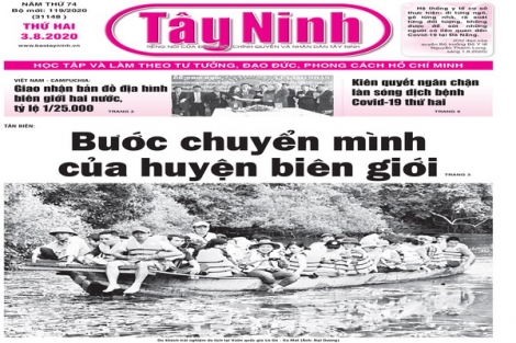 Điểm báo in Tây Ninh ngày 03.8.2020