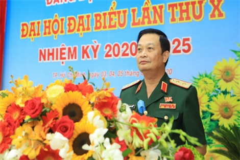 Trung tướng Trần Hoài Trung tái đắc cử Bí thư Đảng uỷ Quân khu 7