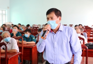 Đại biểu HĐND hai cấp tiếp xúc cử tri thị trấn Gò Dầu