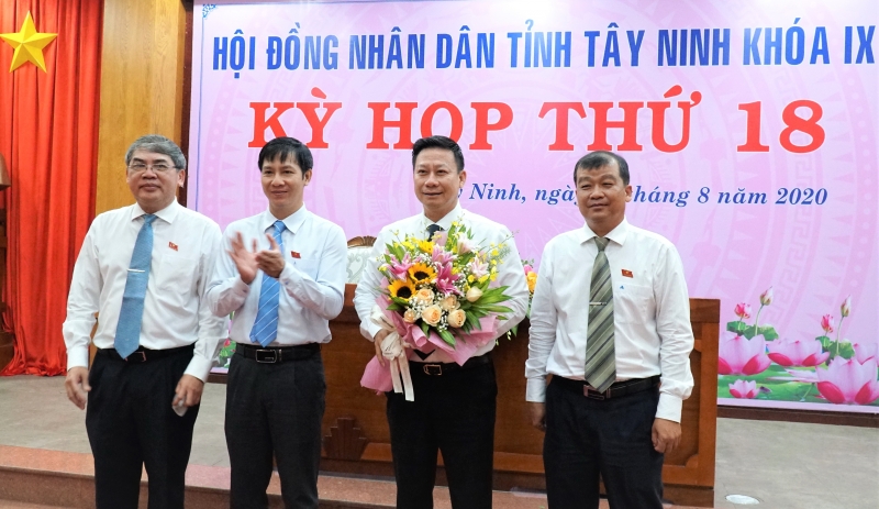 Ông Nguyễn Thanh Ngọc được bầu làm Chủ tịch UBND tỉnh Tây Ninh