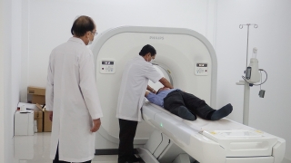 Trang bị máy CT Scanner thế hệ mới cho TTYT Tân Châu