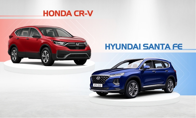 Gần một tỷ chọn CR-V hay Santa Fe?