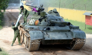 Những khó khăn đội Việt Nam vượt qua để vô địch Tank Biathlon