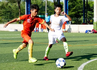 Khởi tranh môn bóng đá, bóng chuyền HỘI KHOẺ PHÙ ĐỔNG TP. Tây Ninh năm học 2020 - 2021: Hấp dẫn ngay từ đầu