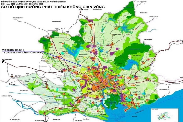 Công bố Đồ án quy hoạch 1/2.000 phân khu trung tâm logistics, cảng cạn ICD và cảng tổng hợp